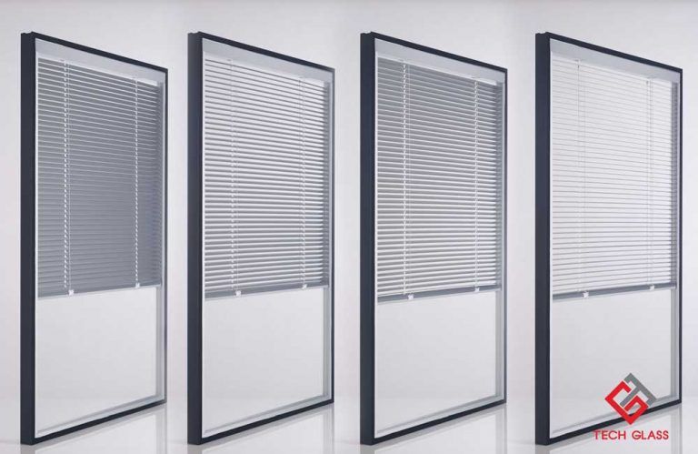 Kính Hộp Gắn Rèm -Techglass Việt Nam